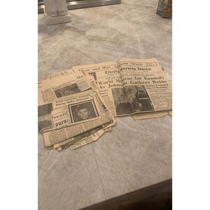John Kennedy Newspapers